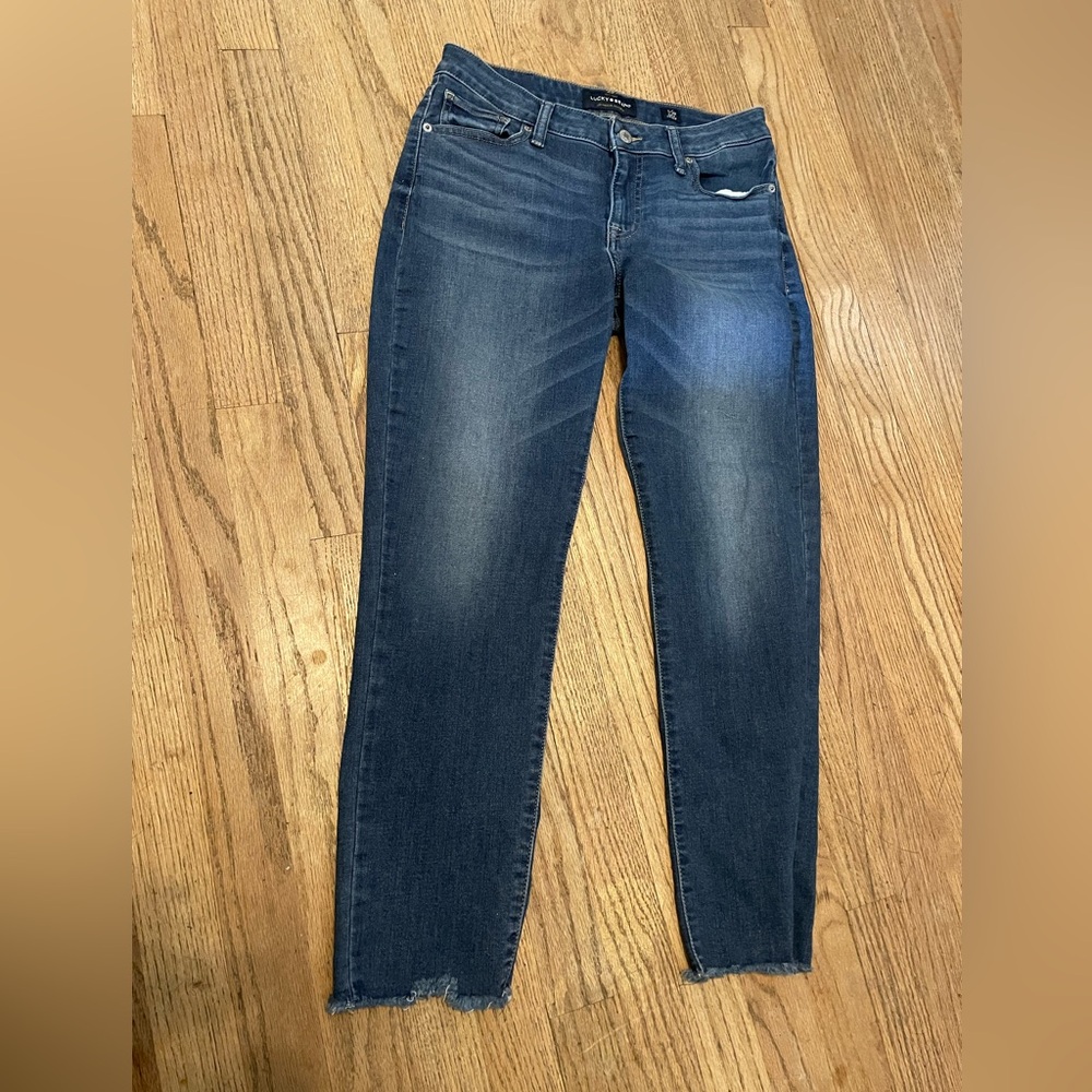 Lucky Brand Women's Skinny Jeans - Dark Blue